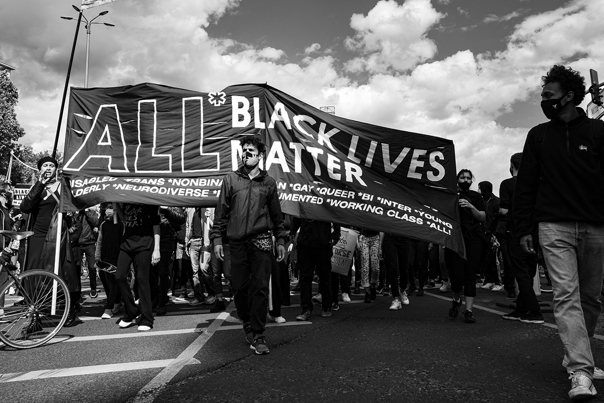 Black Lives Matter protest, Berlin 2020